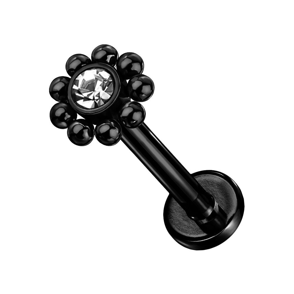 Taffstyle Piercing-Set Labret Monroe Piercing Zirkonia günstig online kaufen