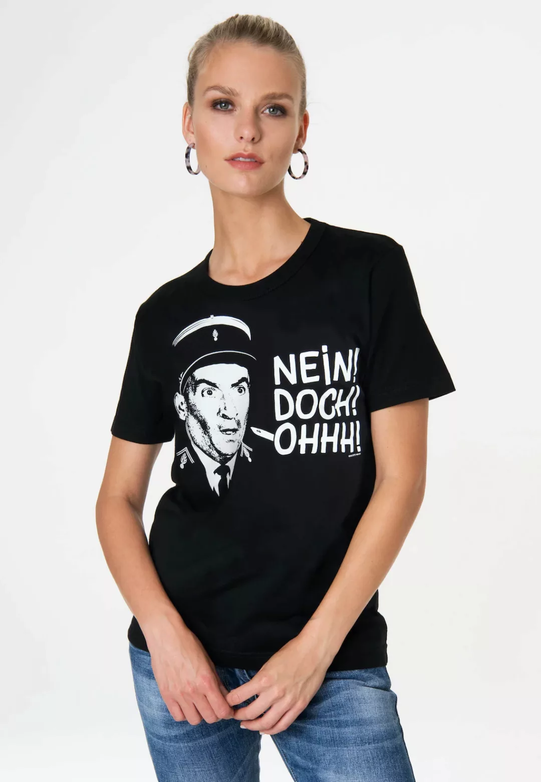 LOGOSHIRT T-Shirt "Le Gendarme de Saint-Tropez - Nein Doch Ohhh", mit coole günstig online kaufen