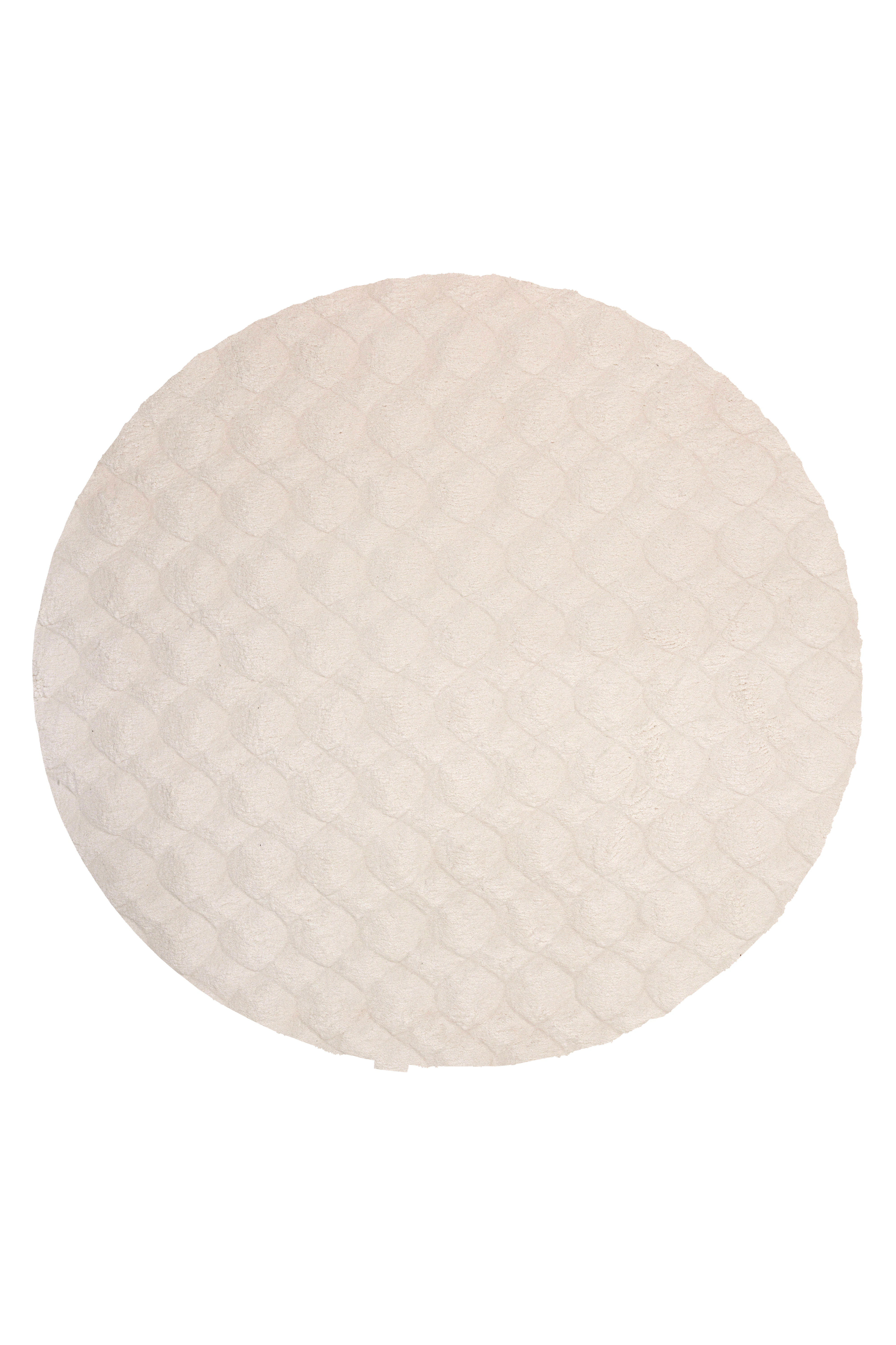 Teppich   ¦ beige ¦ Synthetische Fasern ¦ Maße (cm): B: 200 H: 3  Ø: 200 Te günstig online kaufen