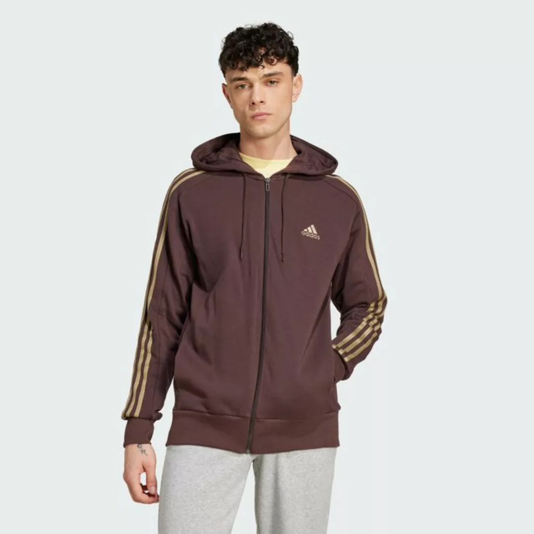 adidas Sportswear Hoodie ESSENTIALS FRENCH TERRY 3-STREIFEN KAPUZENJACKE günstig online kaufen