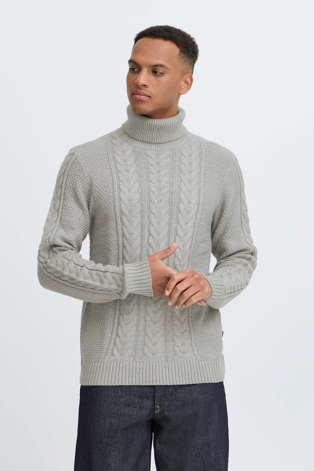 Blend Stehkragenpullover "BHBASIM Roll" günstig online kaufen