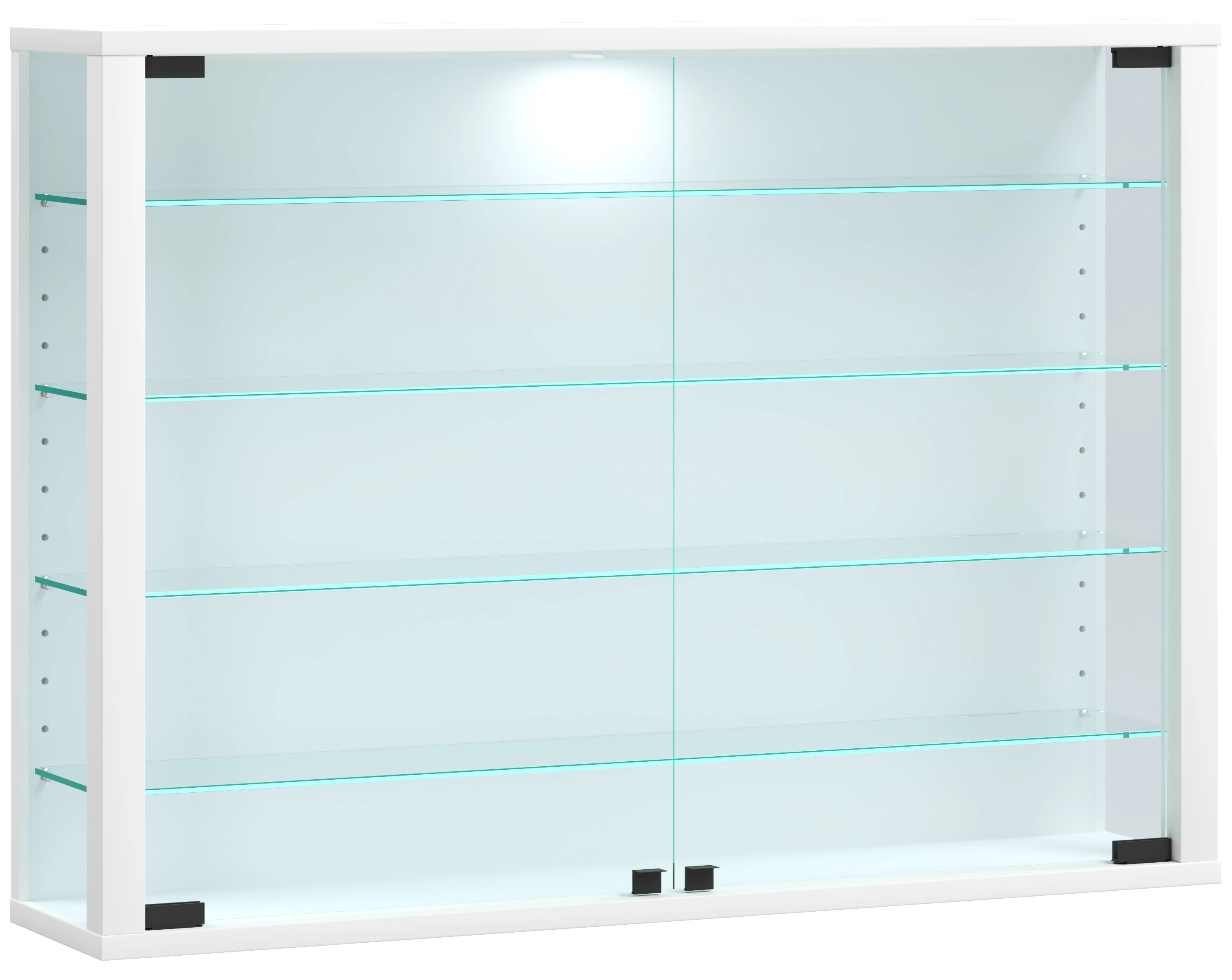 VCM Wandregal "VCM Glasvitrine hängend  Vitrine Glas mit ESG-Sicherheitsgla günstig online kaufen