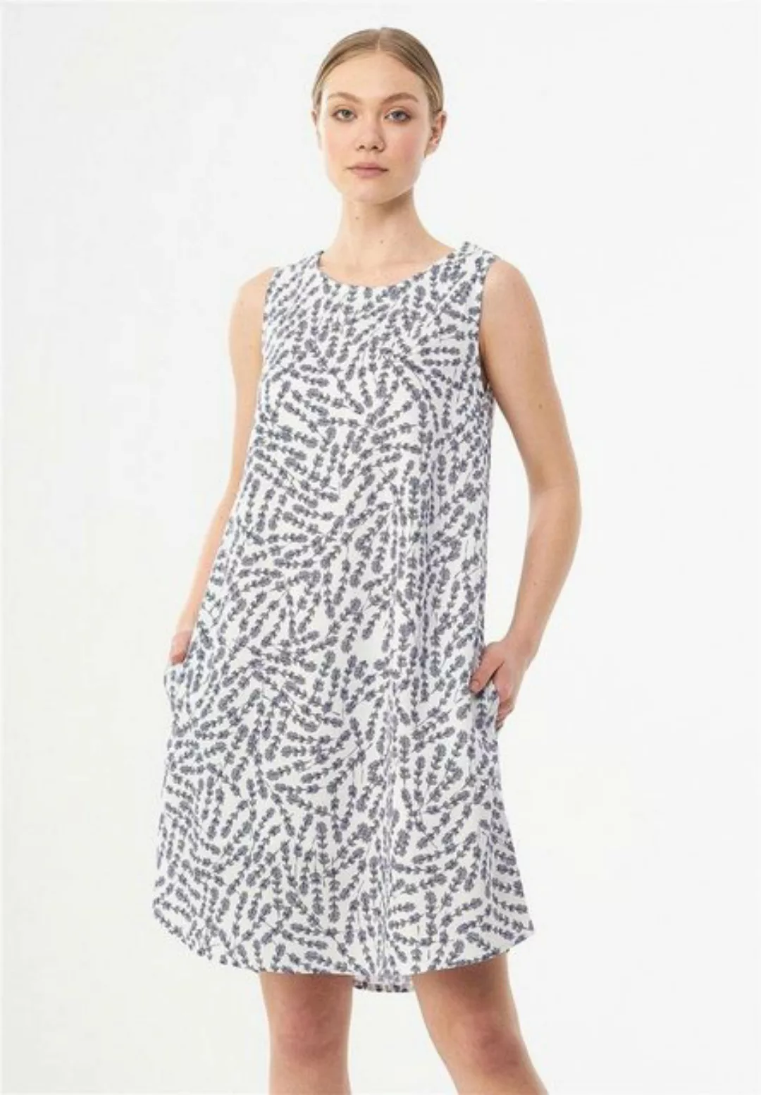 Kleid Aus Tencel Mit Blumenmuster günstig online kaufen