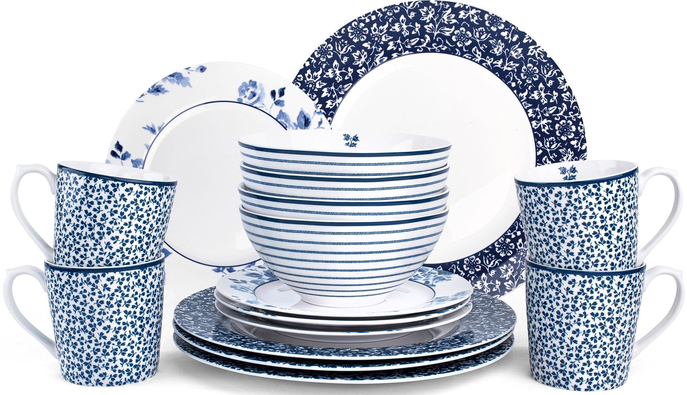 LAURA ASHLEY BLUEPRINT COLLECTABLES Kombiservice »Geschirr-Set, Service Chi günstig online kaufen