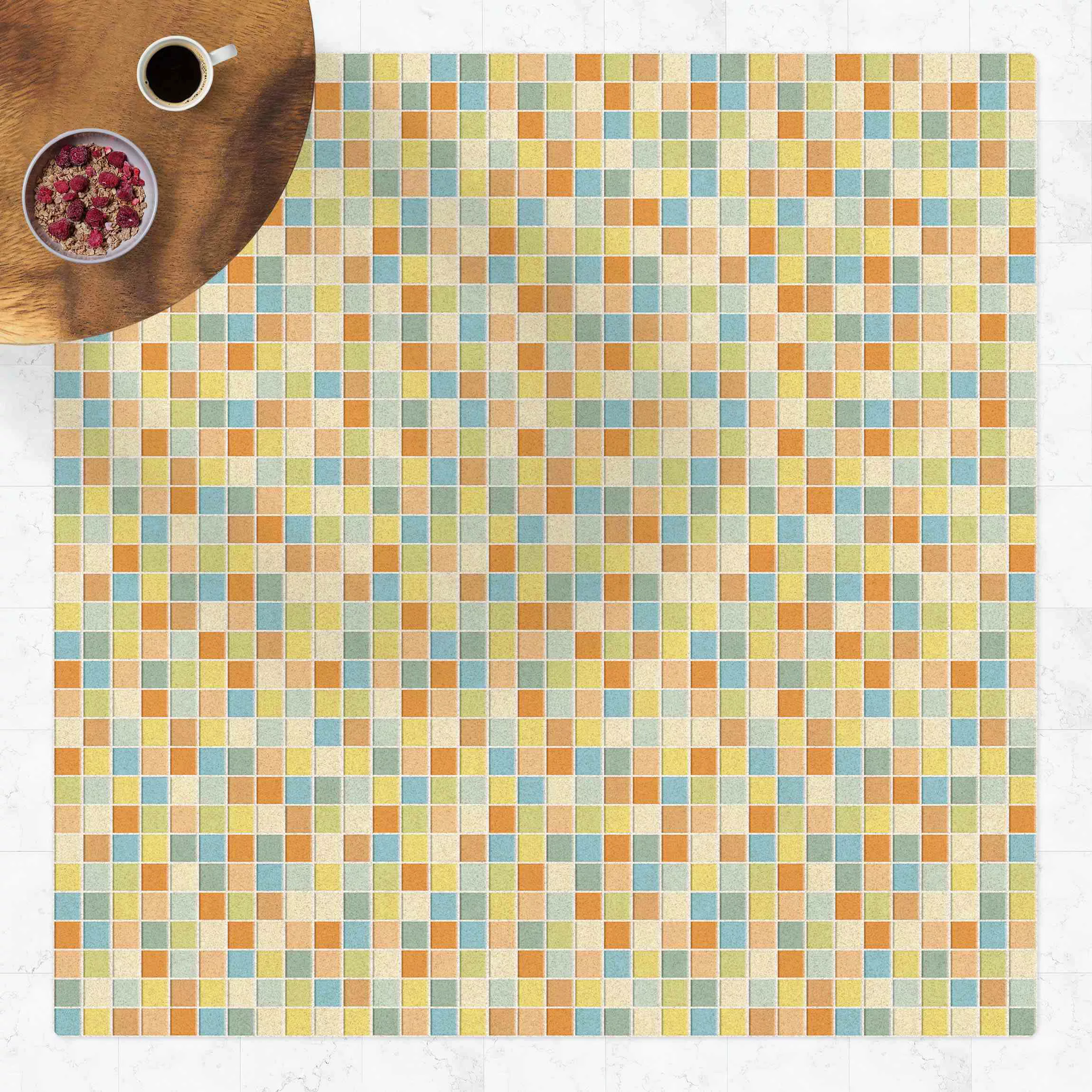 Kork-Teppich Mosaikfliesen Sommerset günstig online kaufen