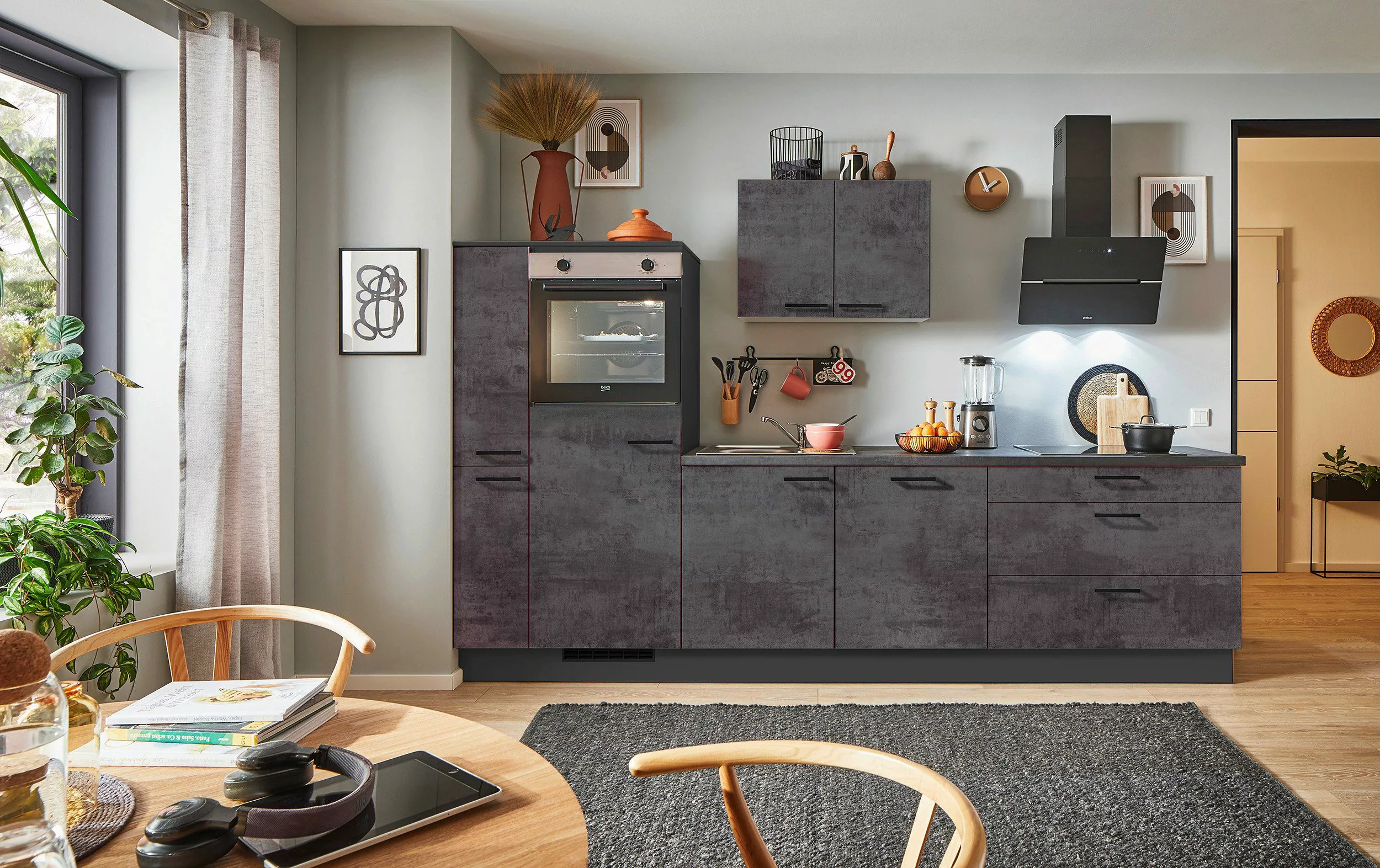 pino Küchenzeile Stockholm, individuell anpassbar, gratis günstig online kaufen