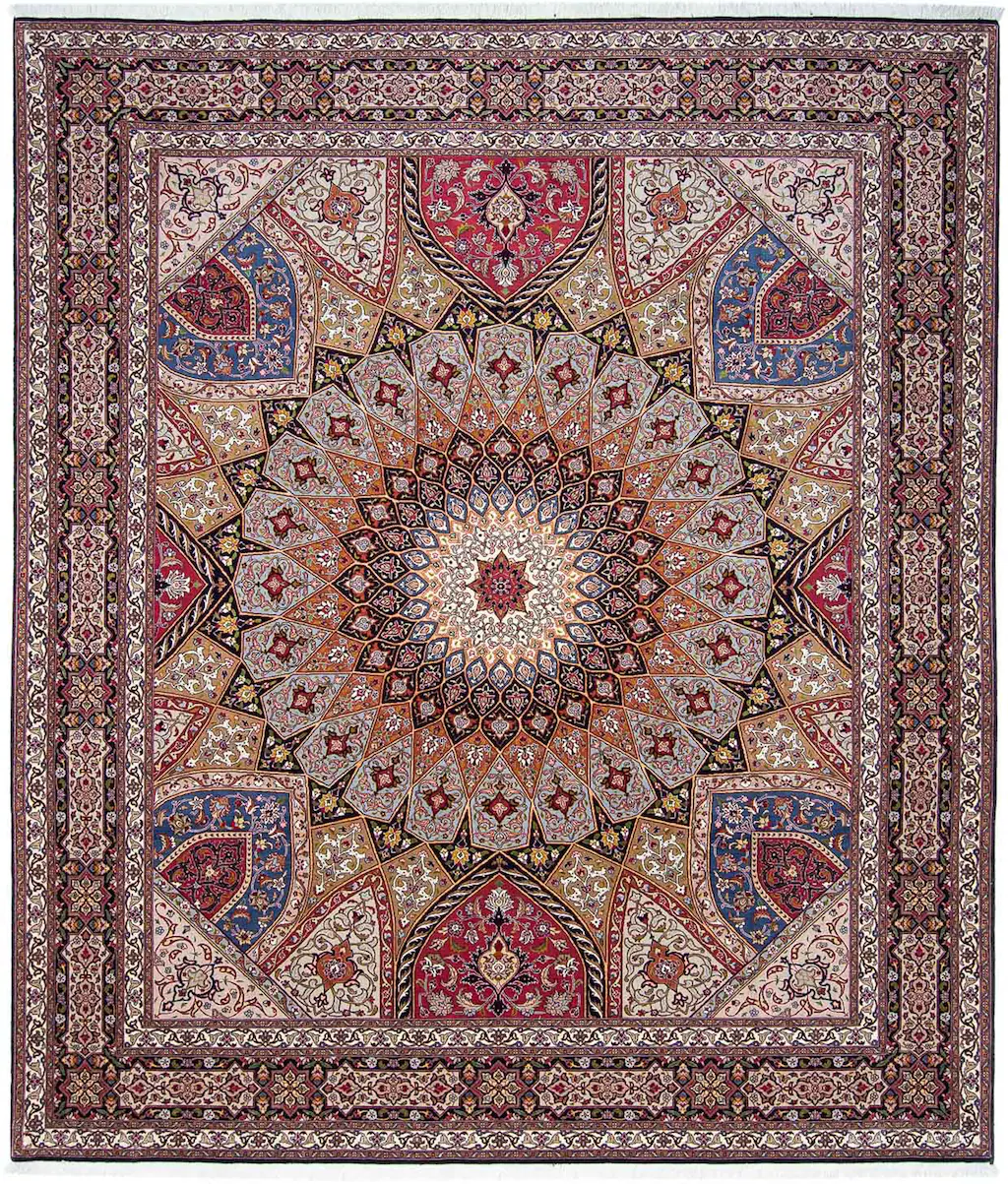 morgenland Orientteppich »Perser - Täbriz - Royal - 304 x 254 cm - mehrfarb günstig online kaufen