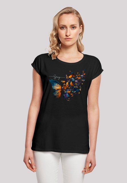 F4NT4STIC T-Shirt "Schmetterling Frühling", Print günstig online kaufen