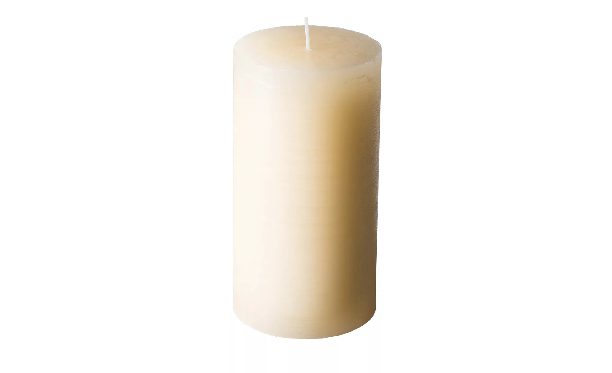 Zylinderkerze - creme - 19 cm - Dekoration > Kerzen & Lichter - Möbel Kraft günstig online kaufen
