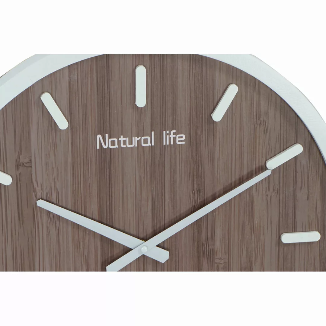 Wanduhr Dkd Home Decor Braun Holz Mdf (50 X 3.5 X 50 Cm) (2 Pcs) günstig online kaufen