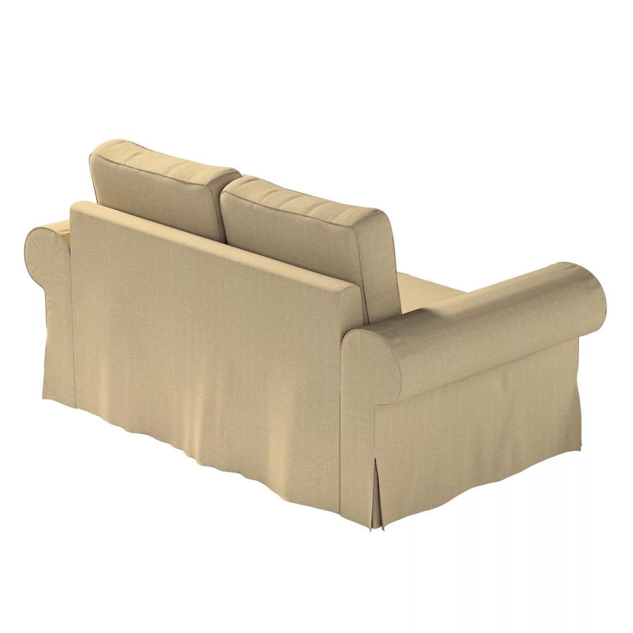 Bezug für Backabro 2-Sitzer Sofa ausklappbar, dunkelbeige, Bezug für Backab günstig online kaufen