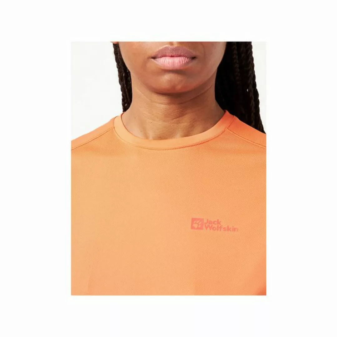 Jack Wolfskin Rundhalsshirt uni regular fit (1-tlg) günstig online kaufen