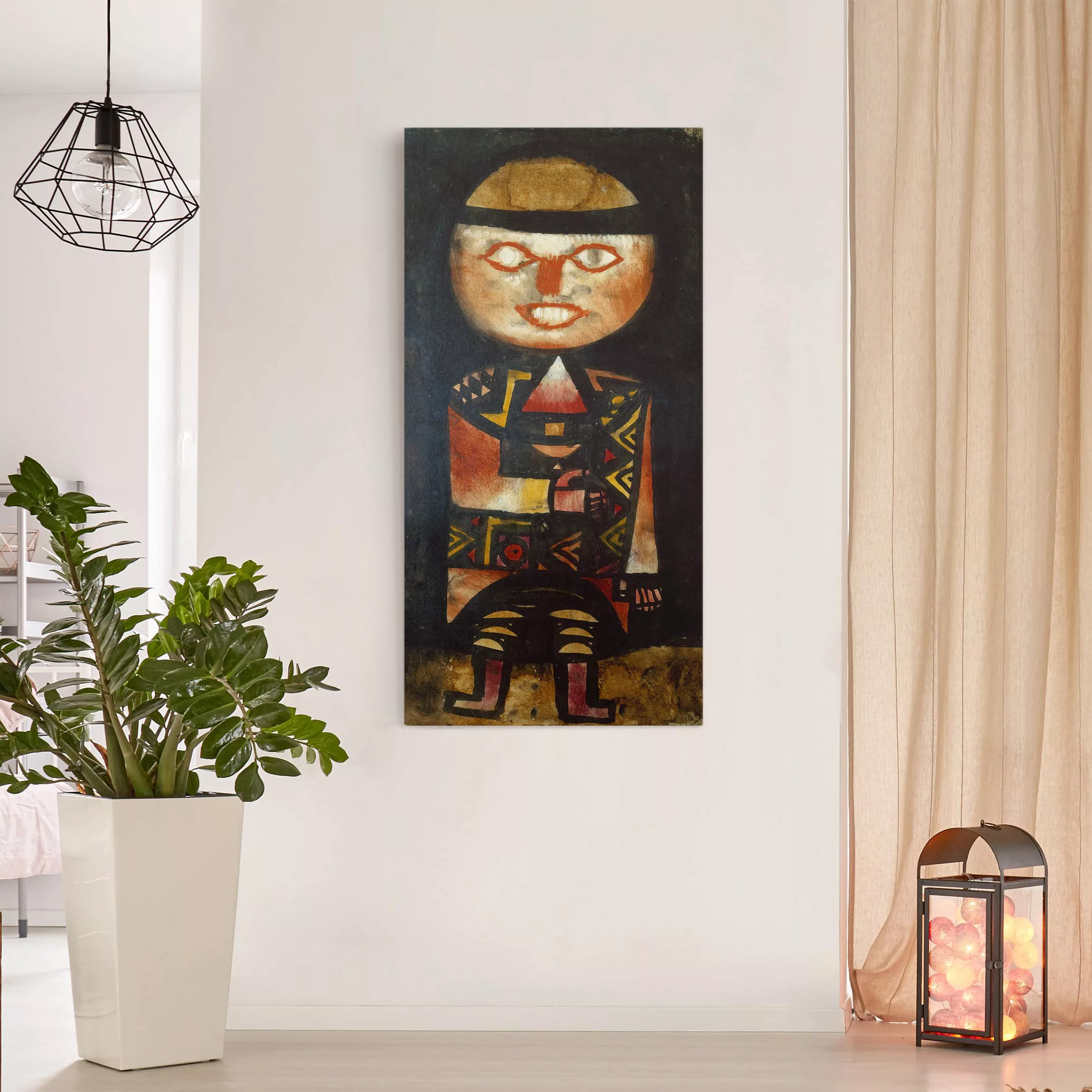 Leinwandbild Kunstdruck - Hochformat Paul Klee - Schauspieler günstig online kaufen