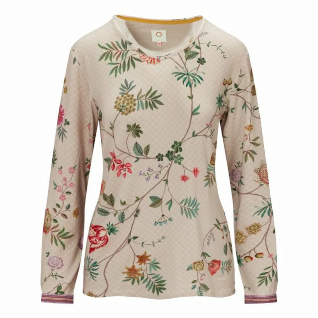 PiP Studio Langarmshirt Trice Long Sleeve Top La Dolce Vita aus weich fließ günstig online kaufen