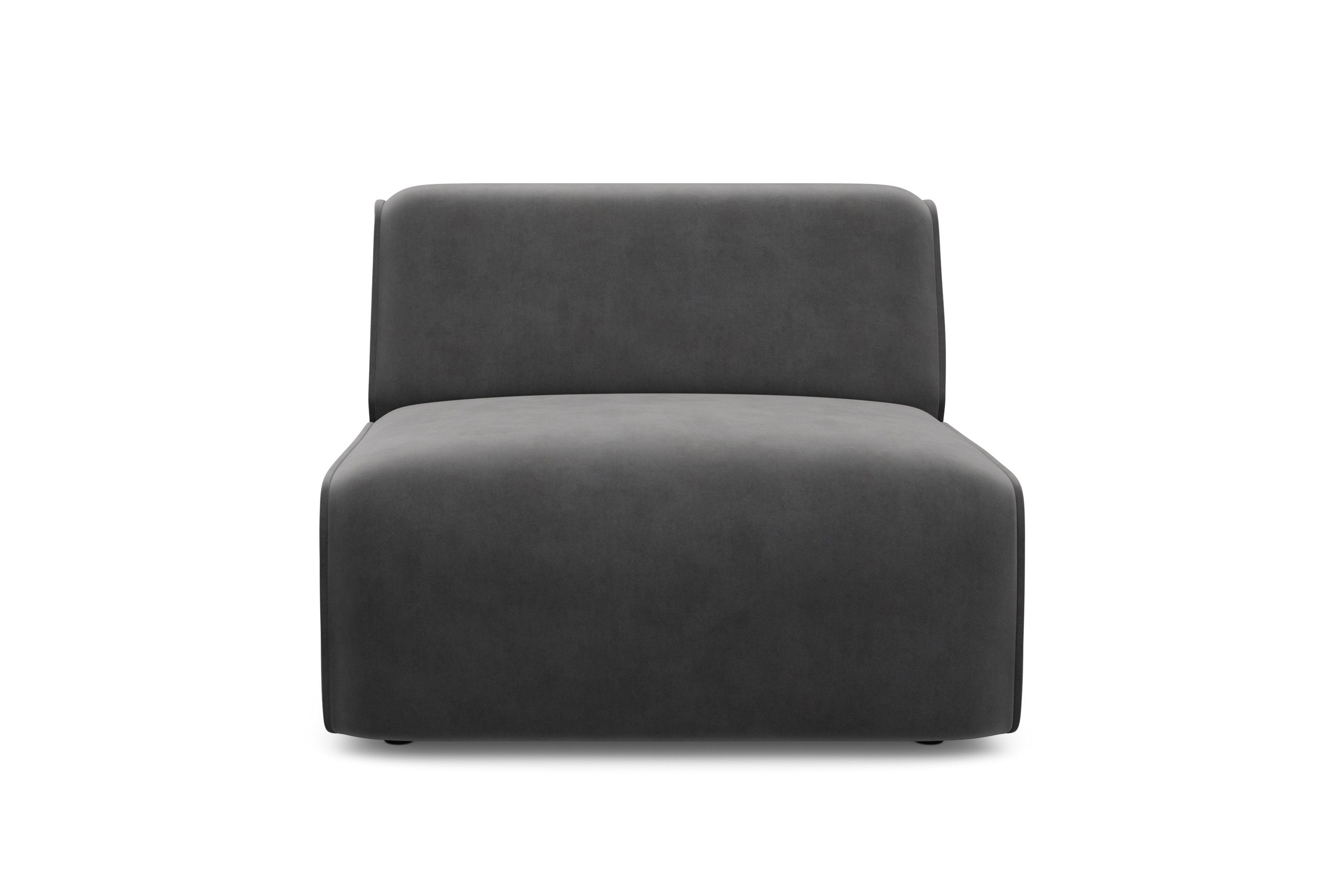 RAUM.ID Sessel "Merid Sofa-Mittelelement, Maße B/T/H: 84/97/46 cm", als Mod günstig online kaufen