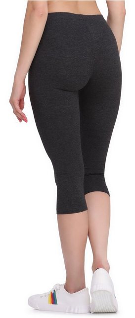 Bellivalini Leggings Damen 3/4 Capri Hose aus Viskose BLV50-148 (1-tlg) aus günstig online kaufen