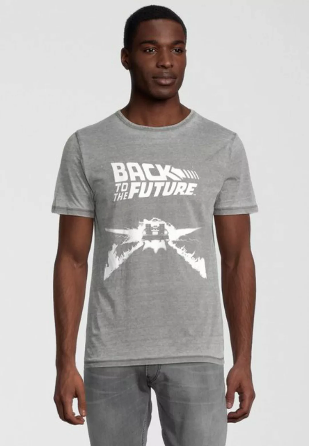 Recovered T-Shirt Back to the Future Delorean günstig online kaufen