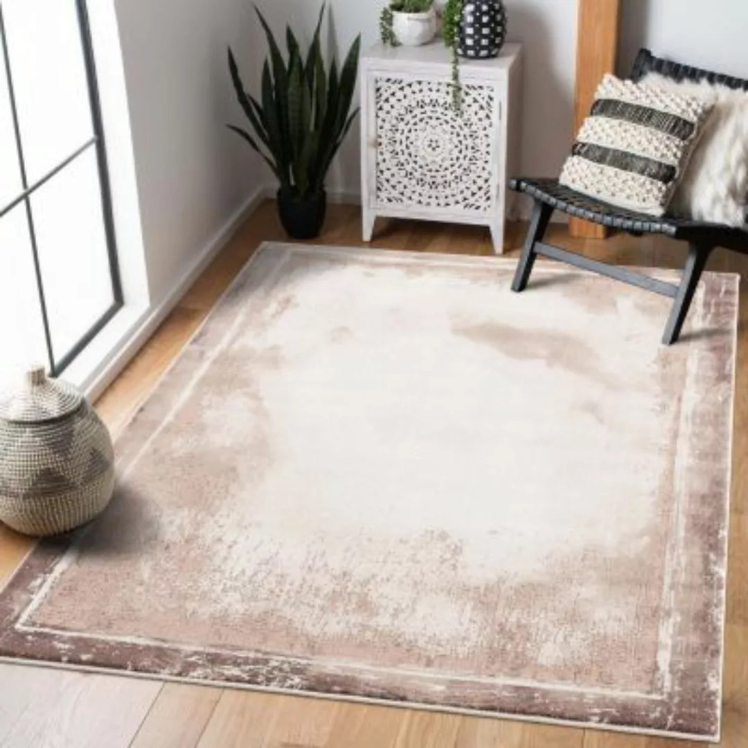 Carpet City Teppich »Noa 9330«, rund, Kurzflor, Modern, Weicher For, Pflege günstig online kaufen