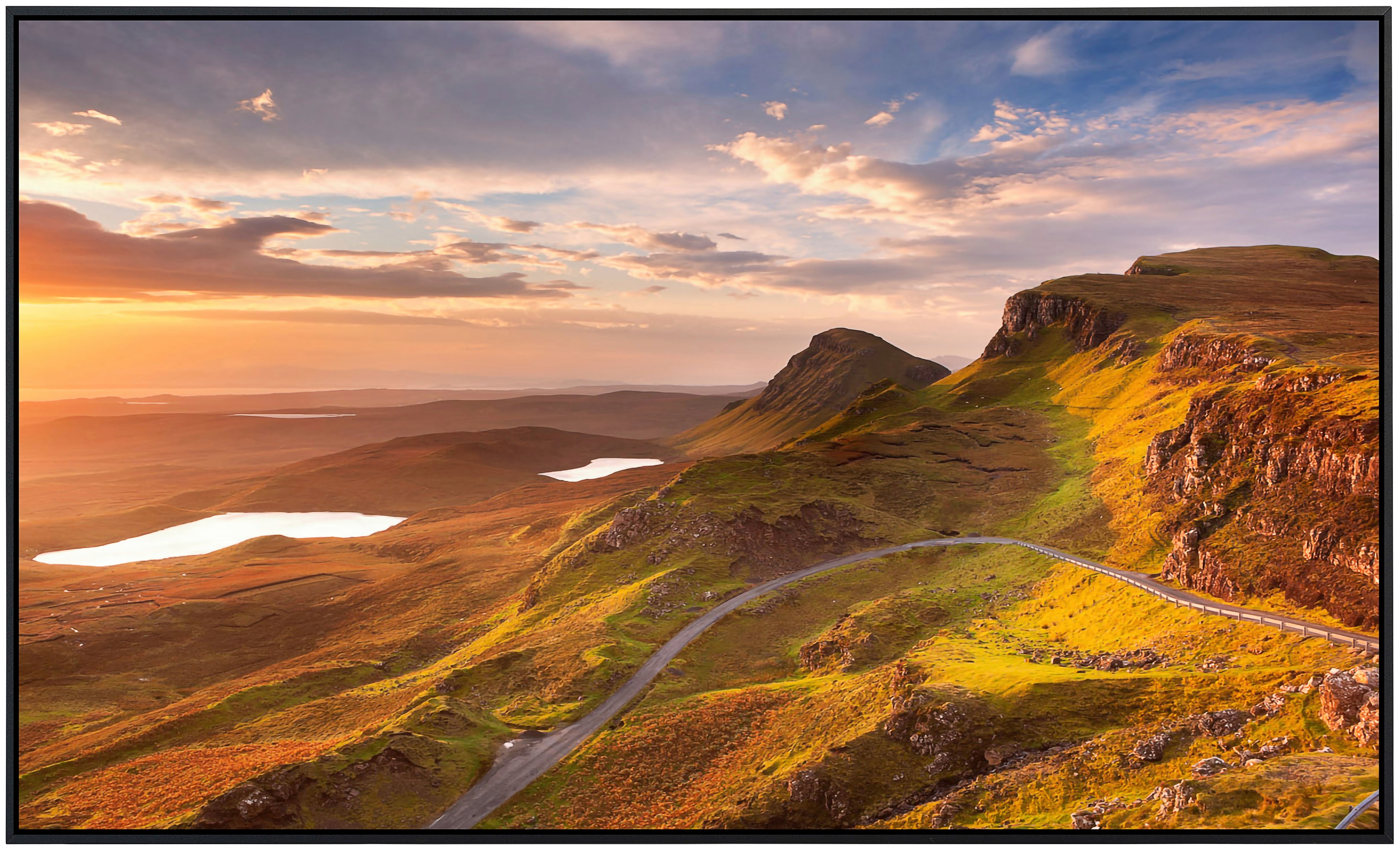 Papermoon Infrarotheizung »Sonnenaufgang auf der Insel Quiraing«, sehr ange günstig online kaufen