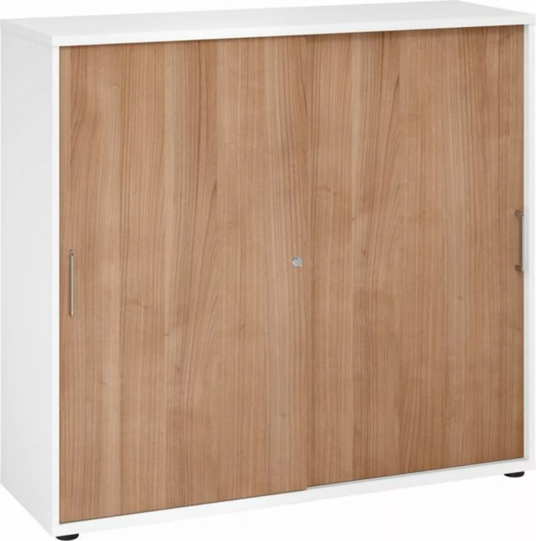 HAMMERBACHER Aktenschrank Schiebetürenschrank Serie 9 3OH BxTxH 120x40x110c günstig online kaufen