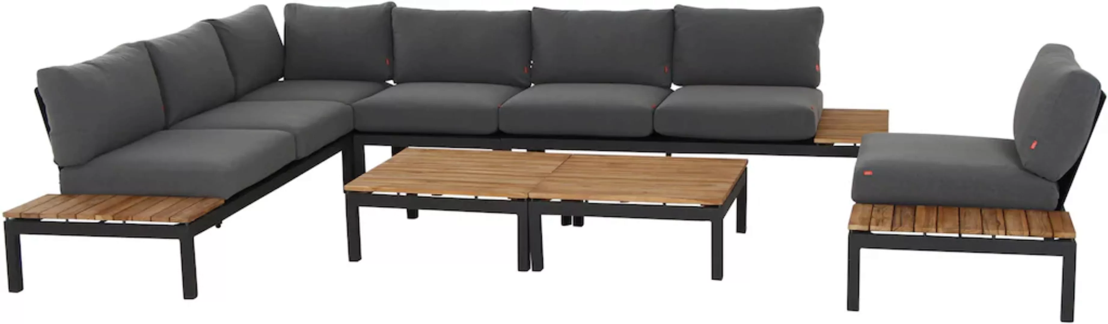 Siena Garden Gartenlounge-Set "Alvida", (Set, 15 tlg.), best. aus 2 Sofas, günstig online kaufen