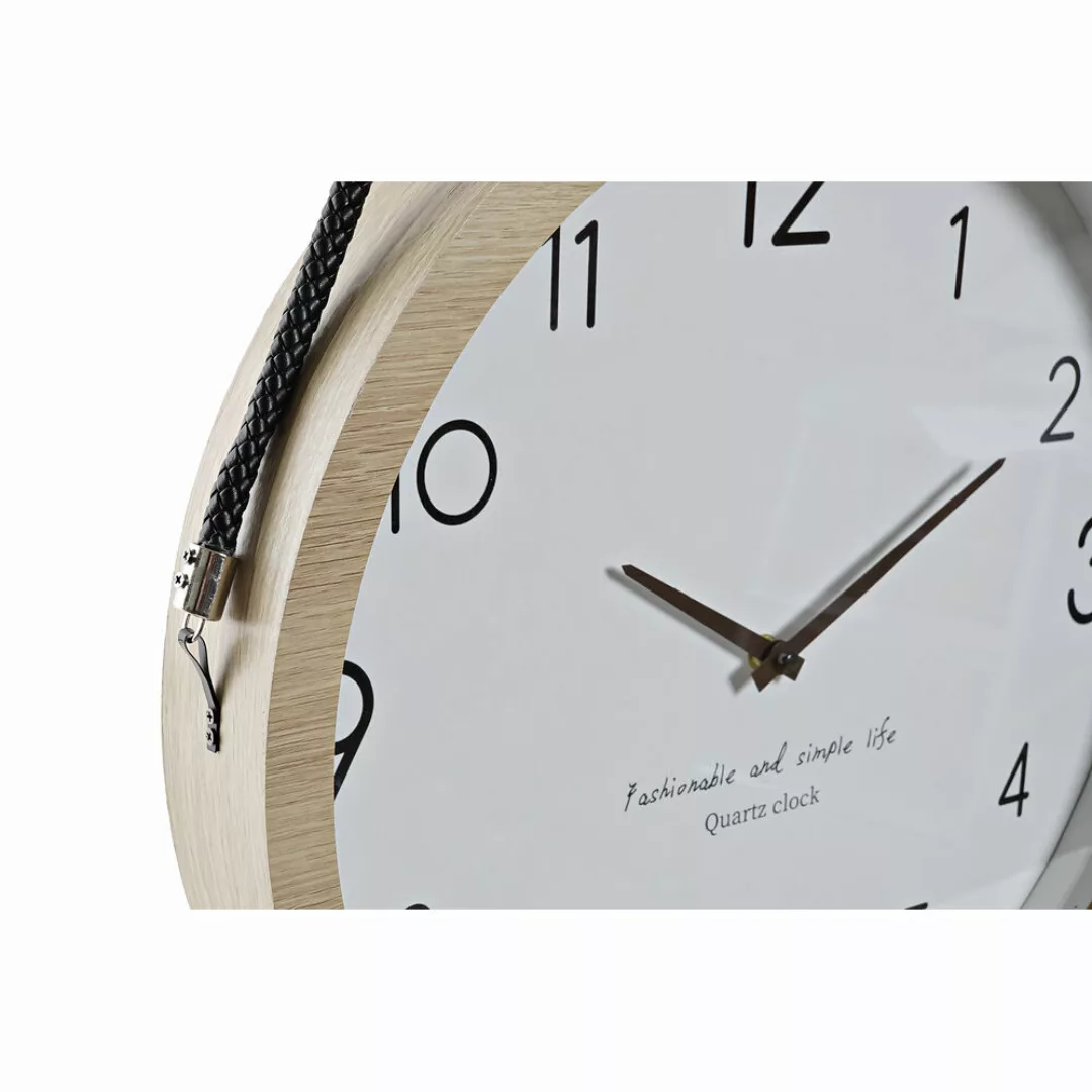 Wanduhr Dkd Home Decor Kristall Grau Schnur Mdf Weiß Hellbraun Skandinavisc günstig online kaufen