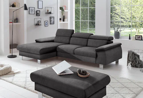COTTA Polstergarnitur »Komaris L-Form«, (Set), Set bestehend aus: Ecksofa m günstig online kaufen