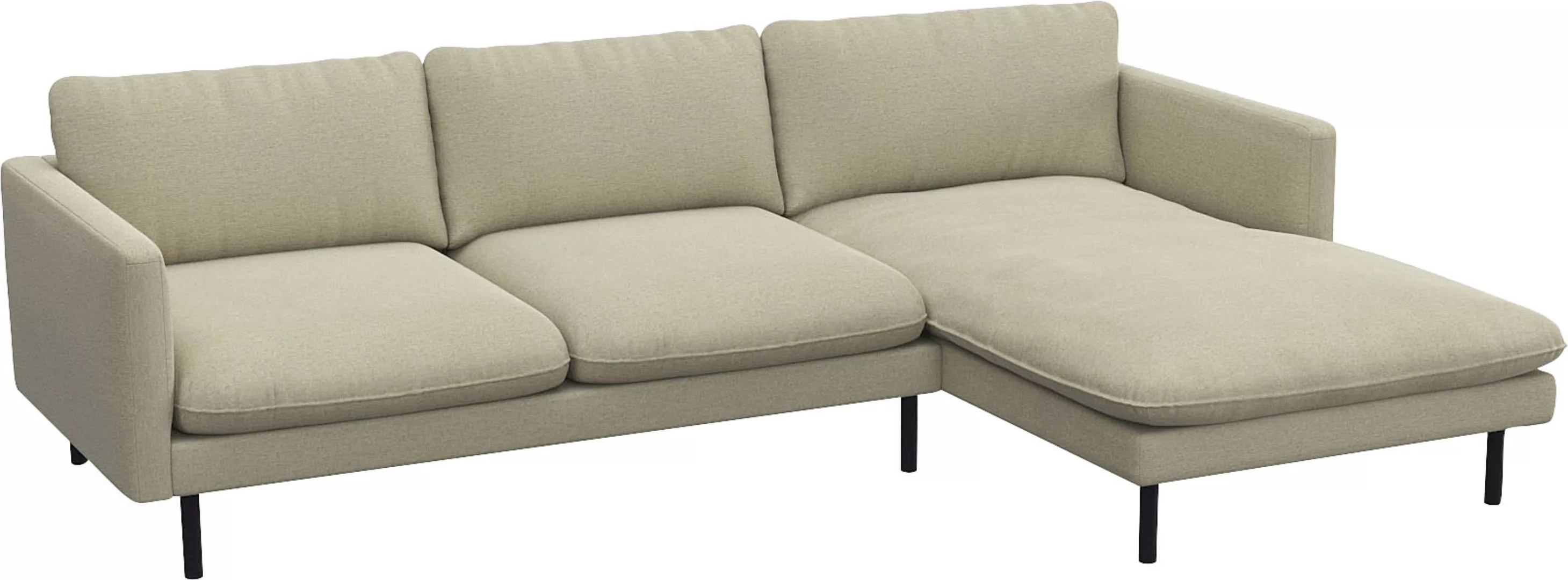 FLEXLUX Ecksofa »Bolzano, elegant und bequem, L-Form«, Sitzaufbau mit Kalts günstig online kaufen