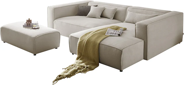 LeGer Home by Lena Gercke Polsterecke »PIARA XXL, L-Form mit Schlaffunktion günstig online kaufen