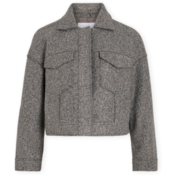 Vila  Damenmantel Franca Jacket - Medium Grey Melange günstig online kaufen