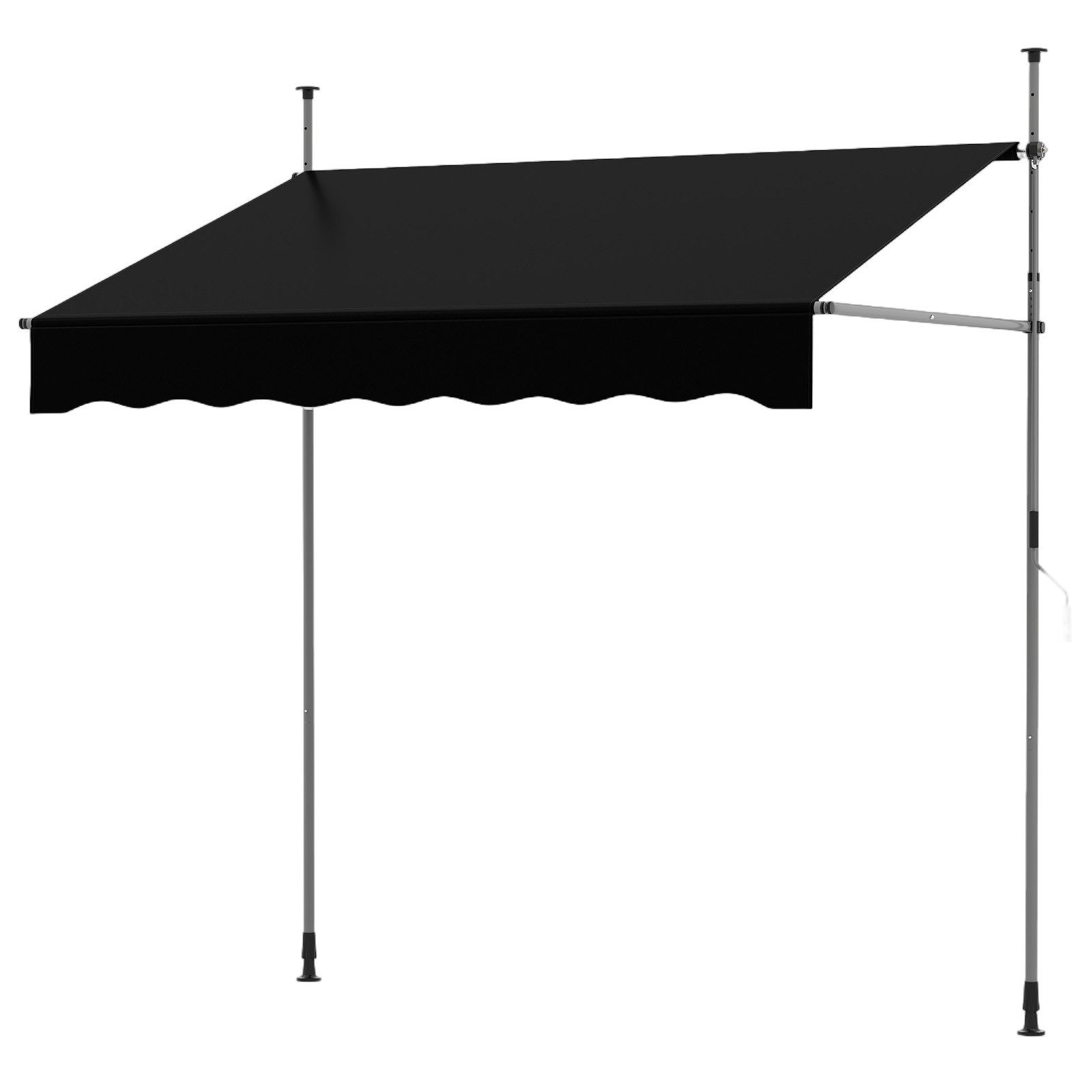 COSTWAY Klemmmarkise Gelenkarmmarkise 200cm breit, mit günstig online kaufen