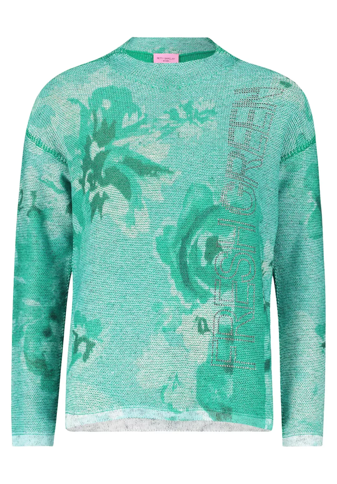 Betty Barclay Strickpullover "Betty Barclay Strickpullover mit Blumenprint" günstig online kaufen