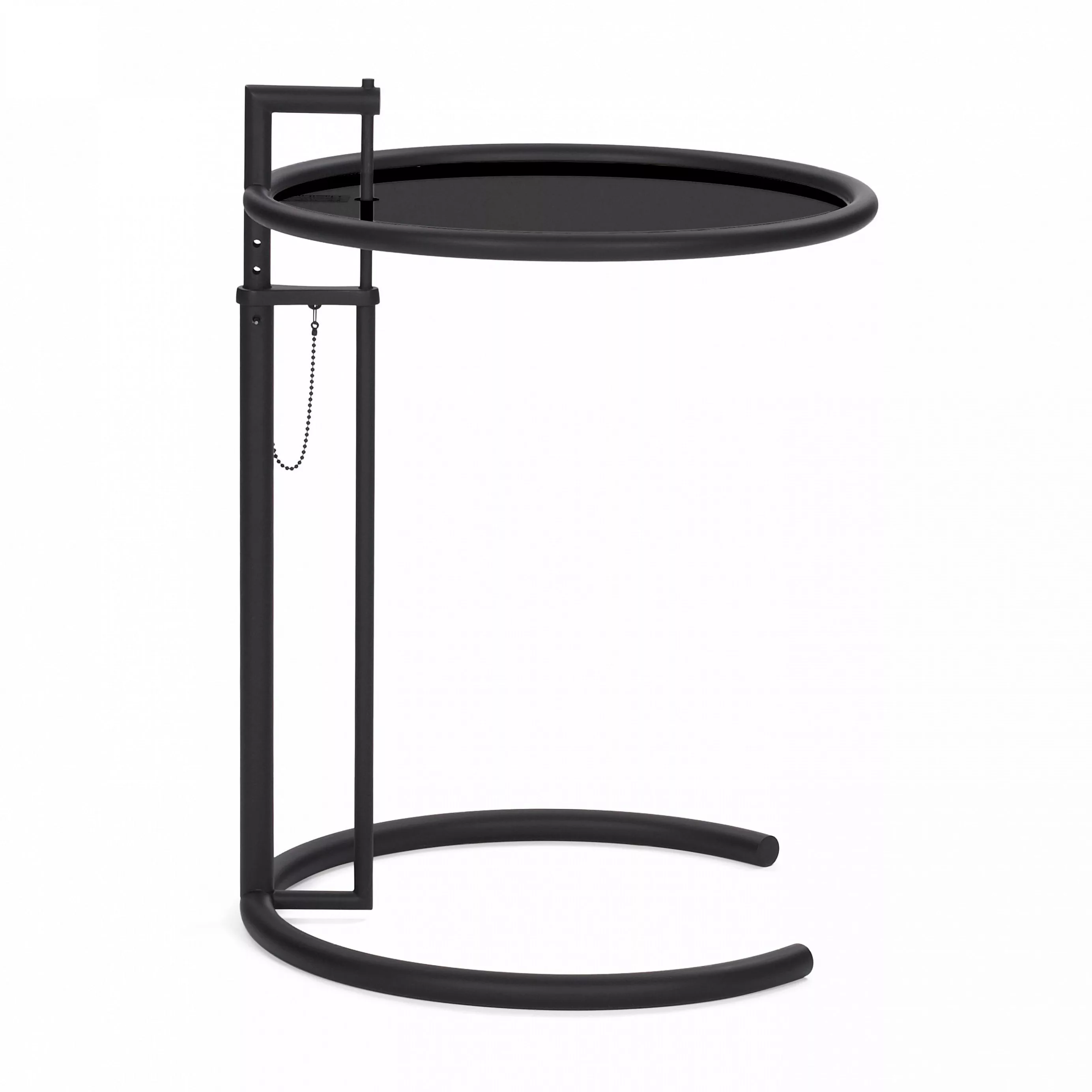 ClassiCon - Adjustable Table E 1027 Black Version - schwarz/Metallplatte la günstig online kaufen