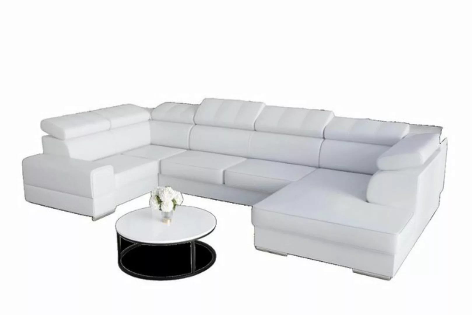 JVmoebel Ecksofa Beige U-Form Wohnlandschaft Ecksofa modernes Design Neu, M günstig online kaufen