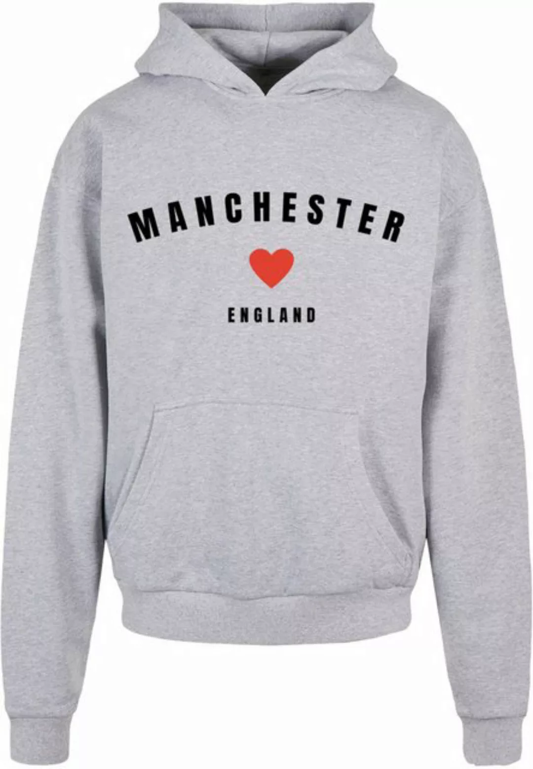 Merchcode Kapuzensweatshirt Merchcode Herren Manchester Ultra Heavy Hoody ( günstig online kaufen