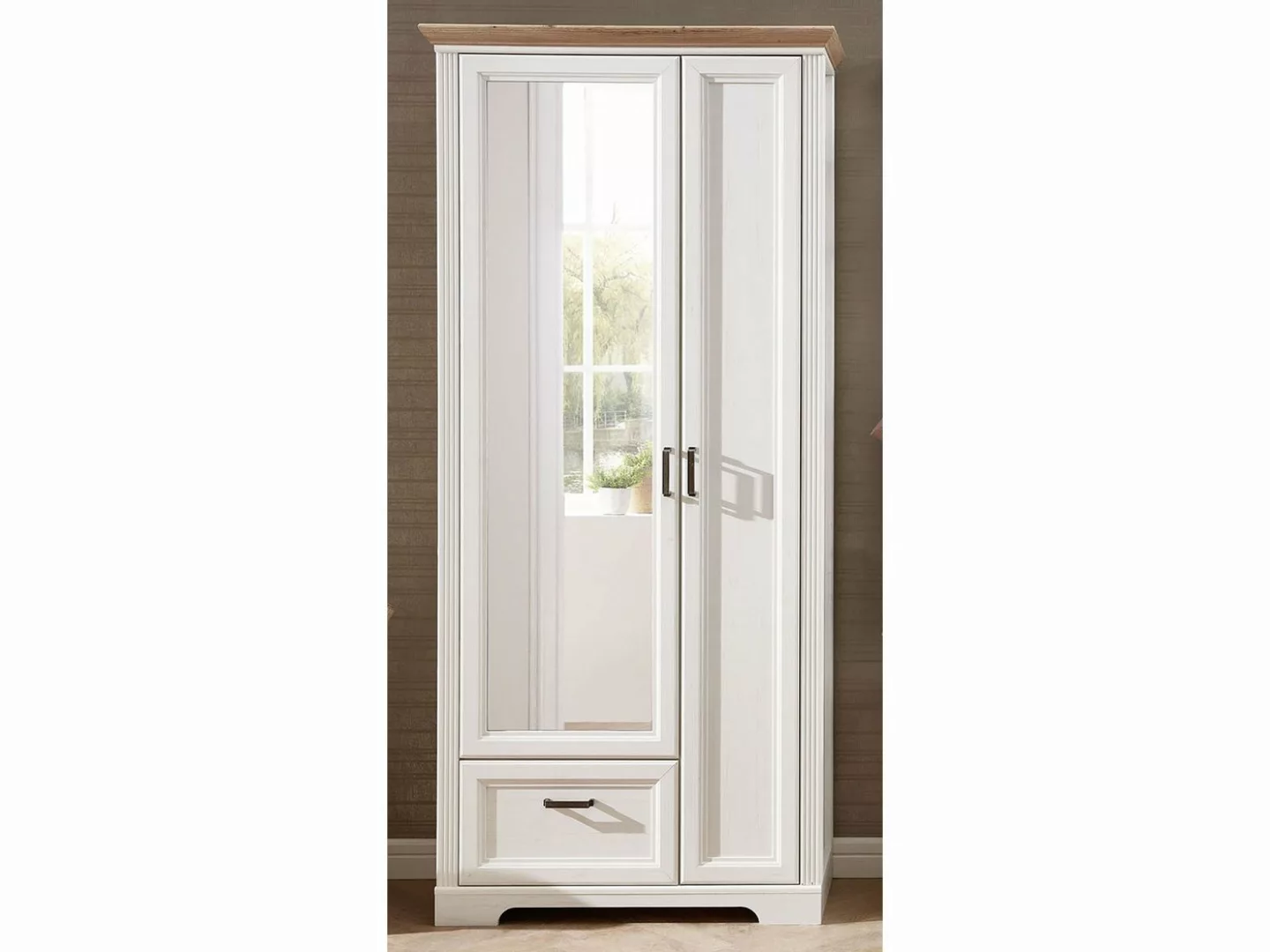 freiraum Garderobenschrank Jasmin 93 x 204 x 41 cm (B/H/T) günstig online kaufen