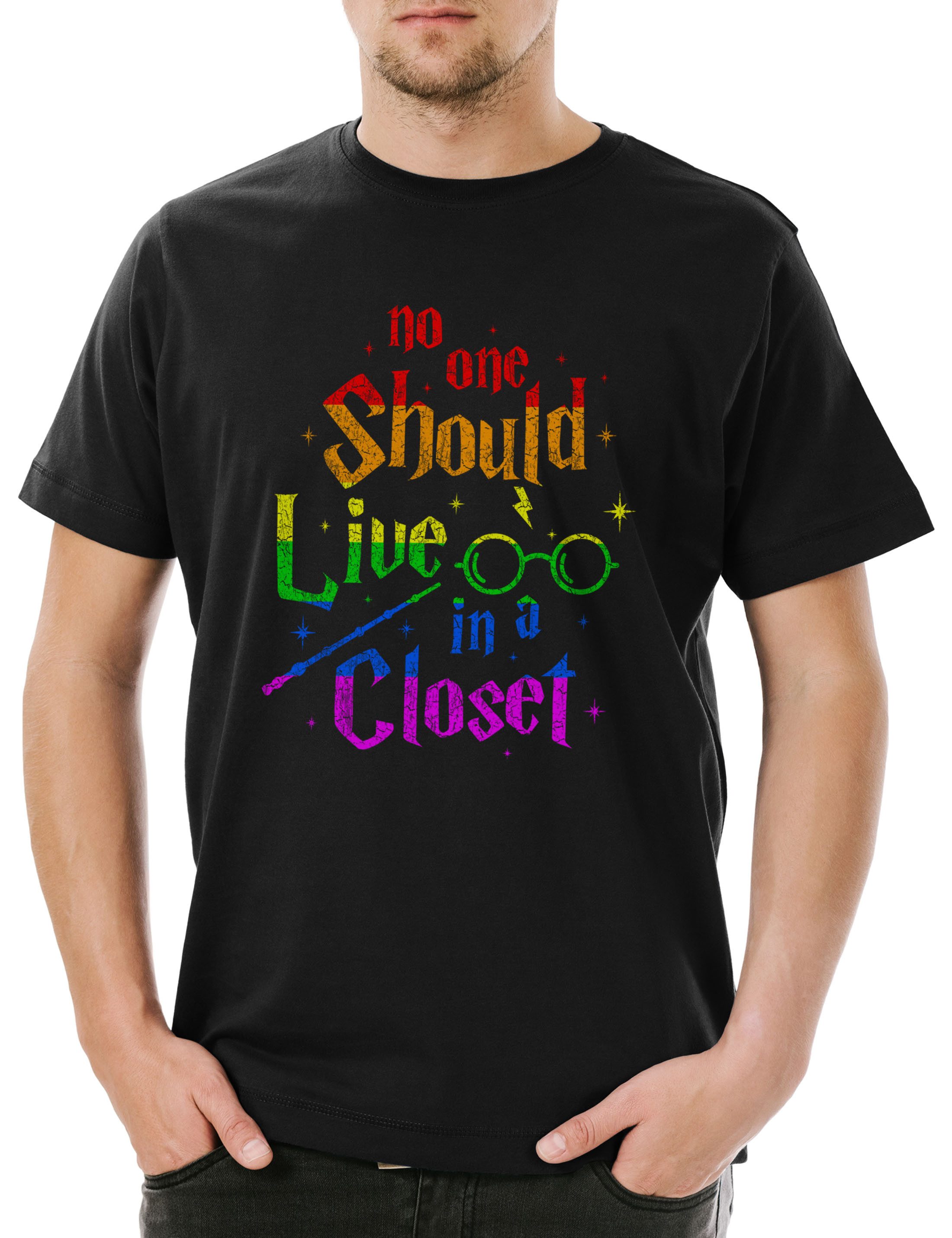Urban Backwoods Print-Shirt No One Should günstig online kaufen