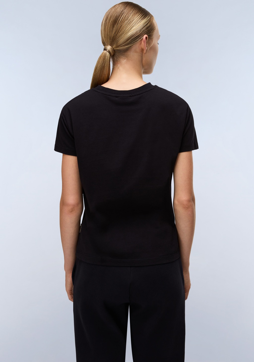 Napapijri Kurzarmshirt "S-BOX LOGO SS W 1 A69 LANGOUSTINO A69", Mit Rundhal günstig online kaufen