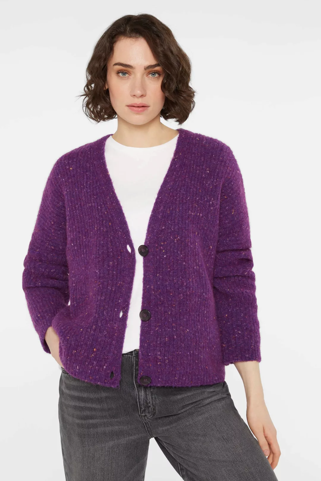 SENSES.THE LABLE Cardigan, im Rippstrickmuster günstig online kaufen