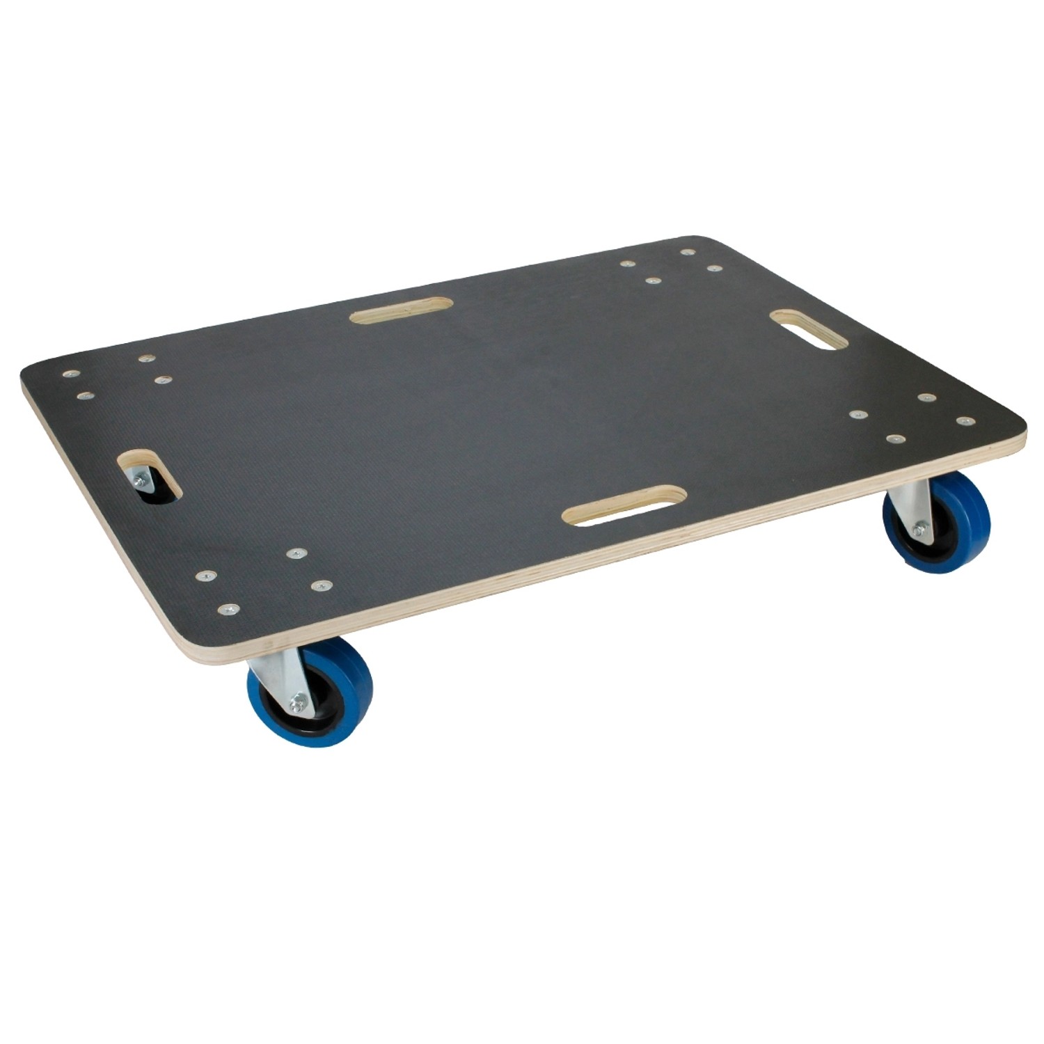 ECD Germany Transportroller 60 x 80 cm Rollbrett Siebdruckplatte PP-Räder günstig online kaufen