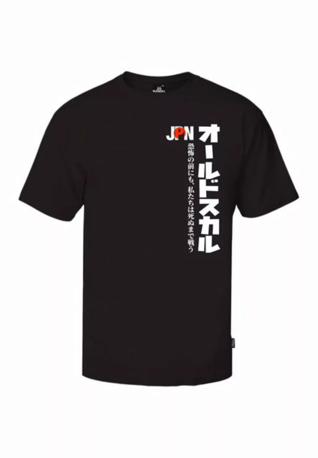 Oldskull T-Shirt Asian Japan Flag Graphic günstig online kaufen