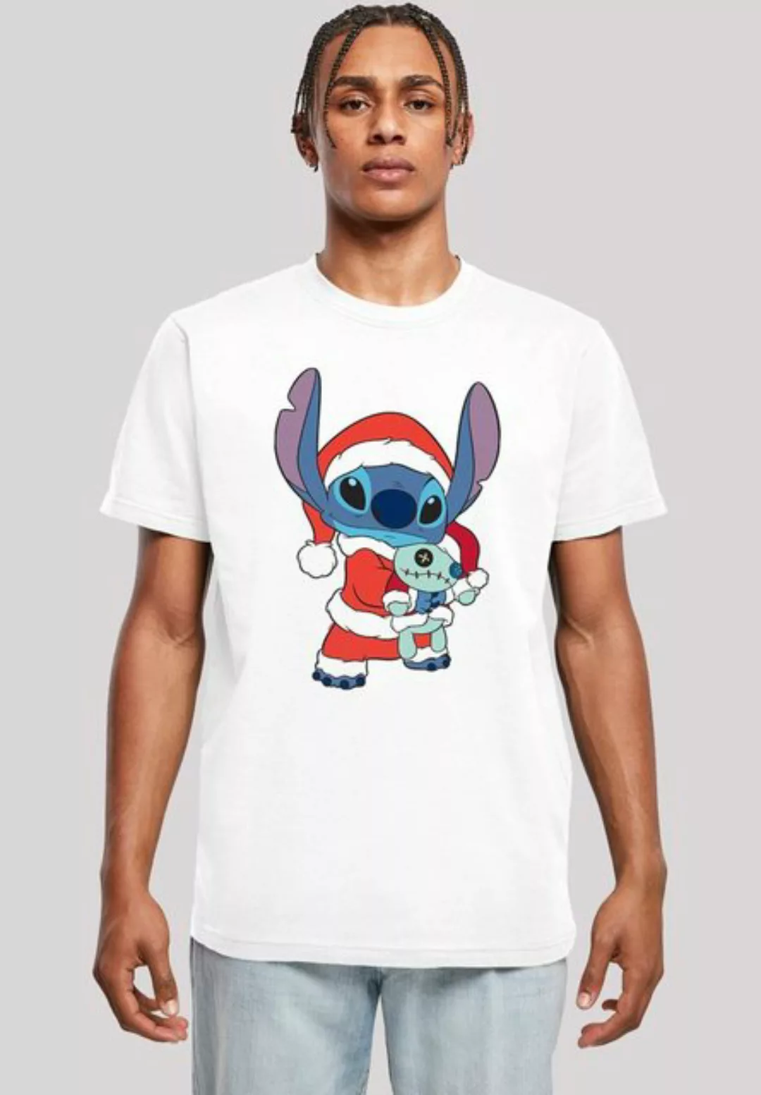F4NT4STIC T-Shirt Disney Lilo & Stitch Christmas Print günstig online kaufen