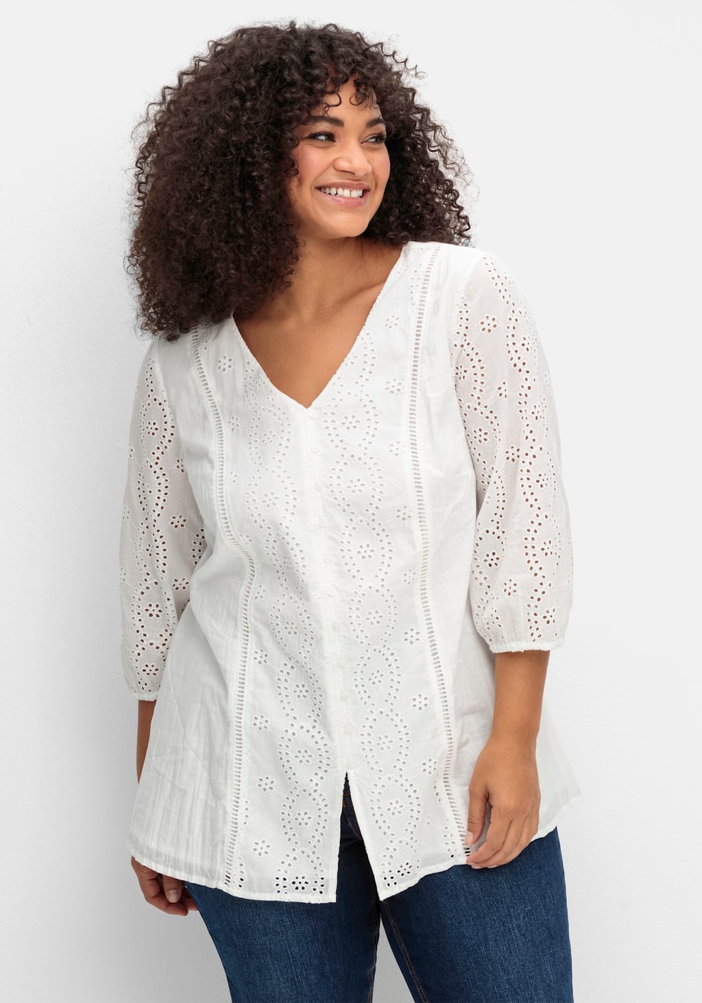 sheego by Joe Browns Schlupfbluse günstig online kaufen