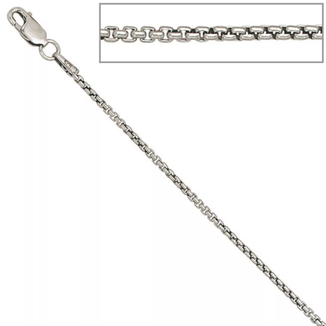 SIGO Venezianerkette 925 Silber 1,6 mm 38 cm Halskette Kette Silberkette Ka günstig online kaufen