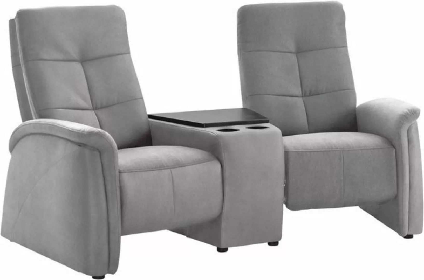 exxpo - sofa fashion 2-Sitzer Tivoli, Kinosofa mit Relaxfunktion, mit Ablag günstig online kaufen