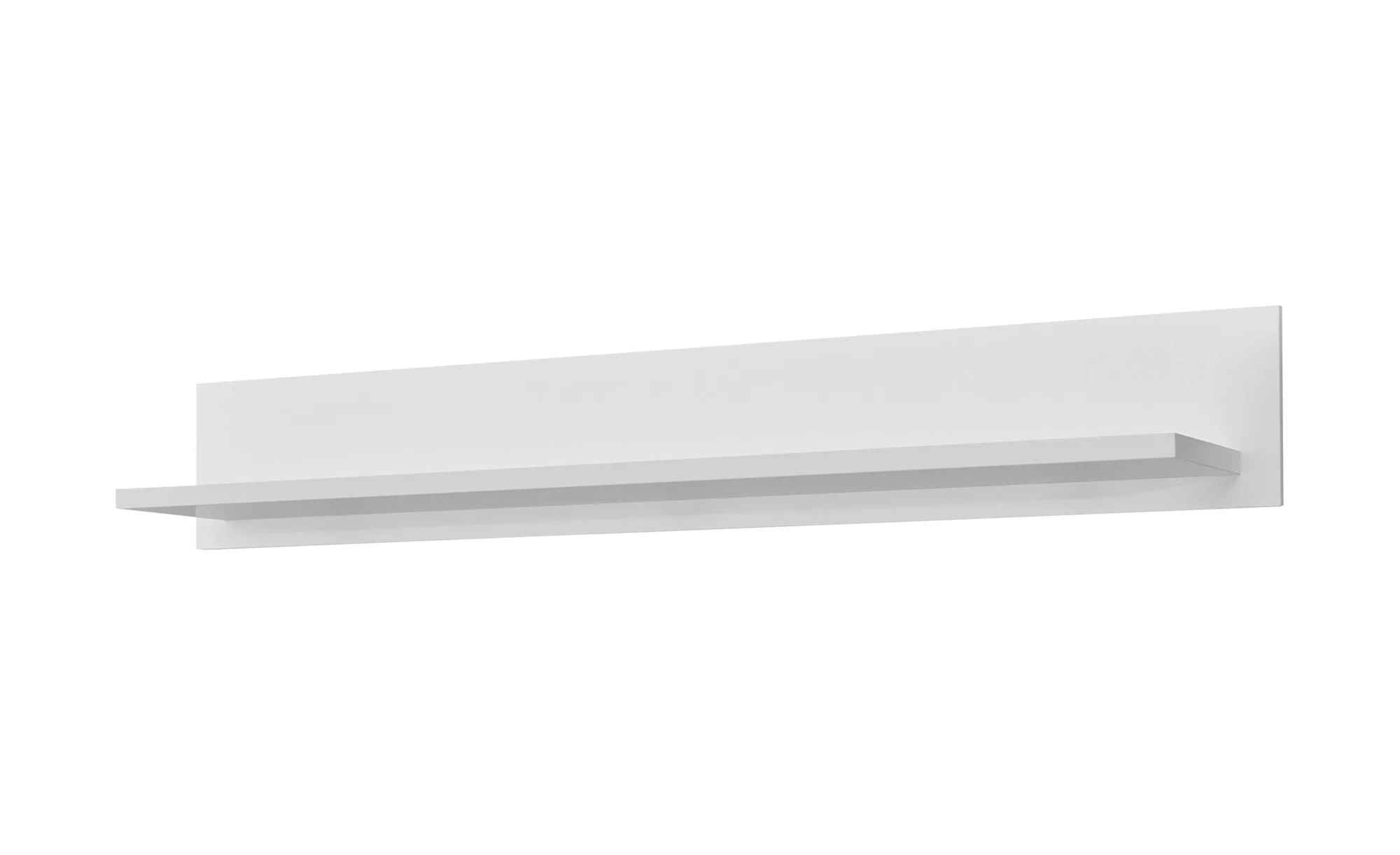 uno Wandboard  Asbach - weiß - 160 cm - 24 cm - 26 cm - Regale > Regalsets günstig online kaufen