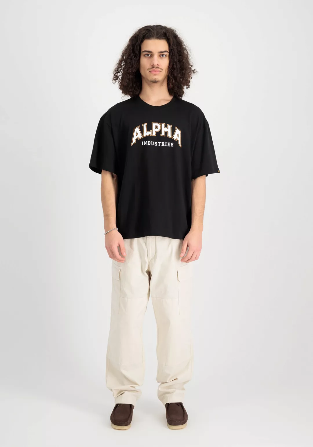 Alpha Industries T-Shirt "Alpha Industries Men - T-Shirts College T" günstig online kaufen