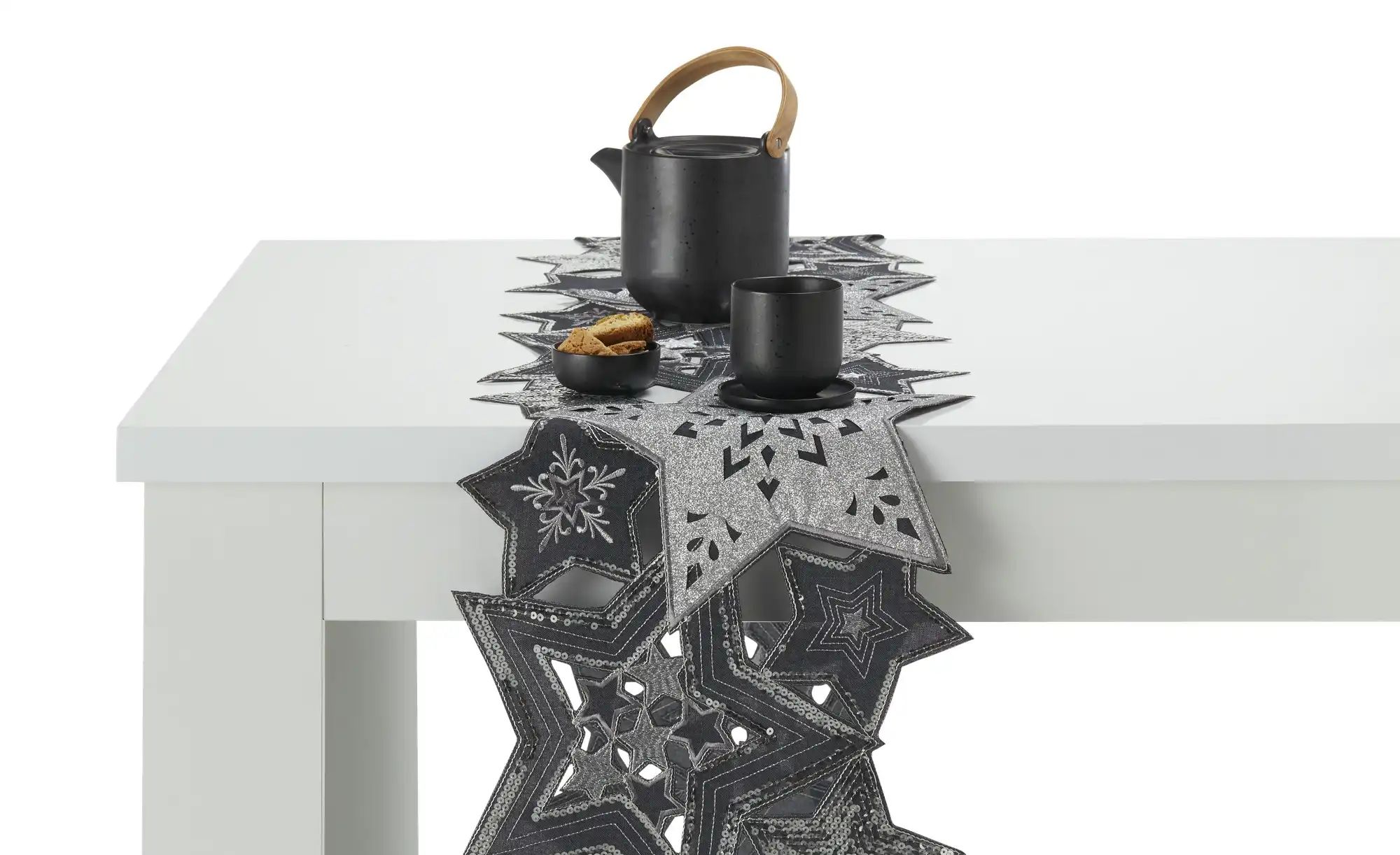 Tischläufer Weihnachten ¦ mehrfarbig ¦ Synthetik ¦ Maße (cm): B: 35 Weihna günstig online kaufen