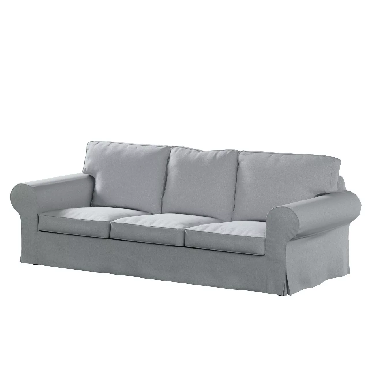 Bezug für Ektorp 3-Sitzer Schlafsofa, ALTES Modell, grau, Sofahusse Ektorp günstig online kaufen