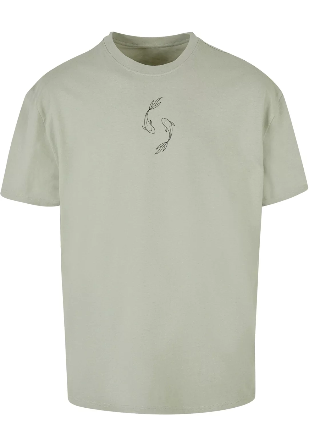 Merchcode T-Shirt "Merchcode Herren Spring - Yin & Jang Fish Heavy Oversize günstig online kaufen
